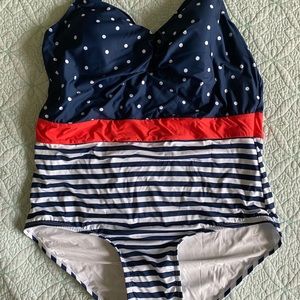 ModCloth One Piece Swimsuit 1X NWOT